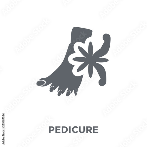 Pedicure icon from collection.