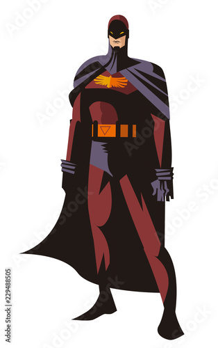 red uniform superhero