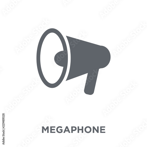 Megaphone icon from collection.