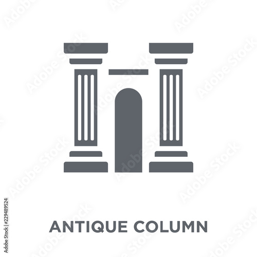 antique Column icon from Museum collection.