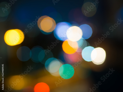 colorful bokeh abstract background.