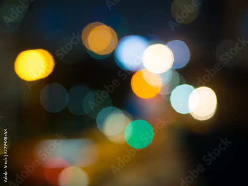 colorful bokeh abstract background. © Umaporn Y.