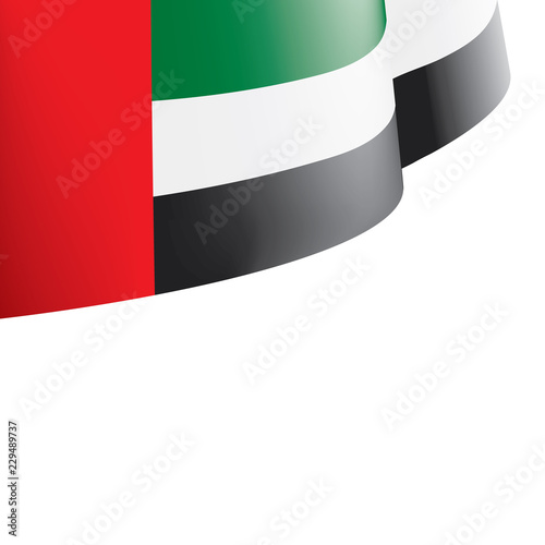 Free Download United Arab Emirates flag, vector illustration on a white background - GFXLoad