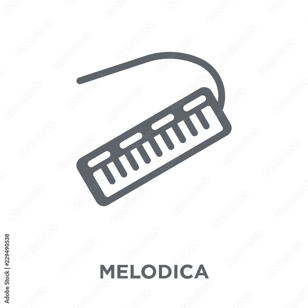 Melodica icon from Music collection.