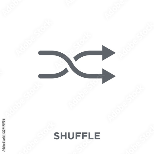 Shuffle icon from  collection.