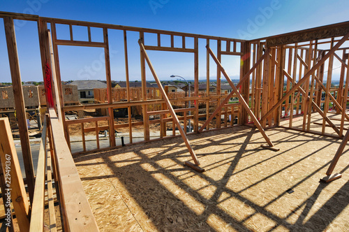 New house construction