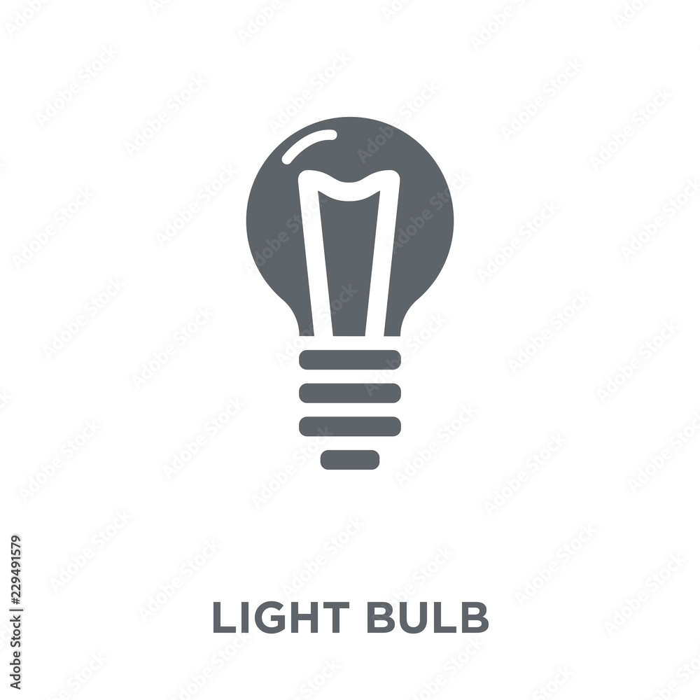 Light bulb icon from collection. Light bulb icon from collection.