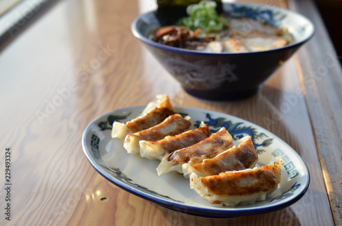 餃子とラーメン