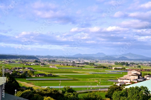 昔ながらの農村風景