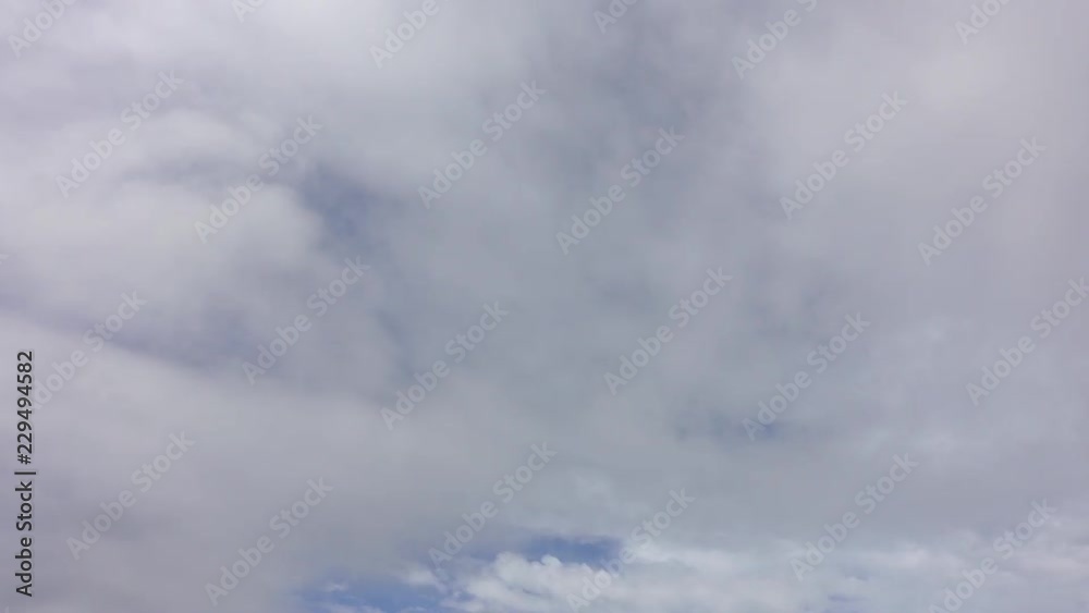 Video of white cloud moving on blue sky in the afternoon. Video of white cloud moving on blue sky in the afternoon.