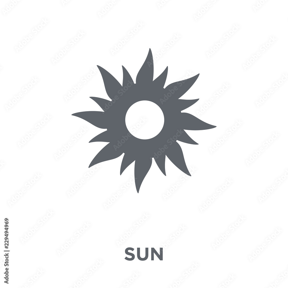 Sun icon from  collection.
