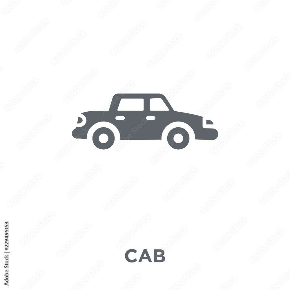 Cab icon from  collection.