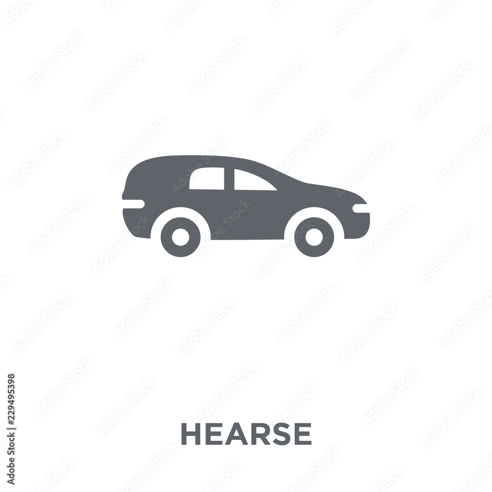 hearse icon from Transportation collection.