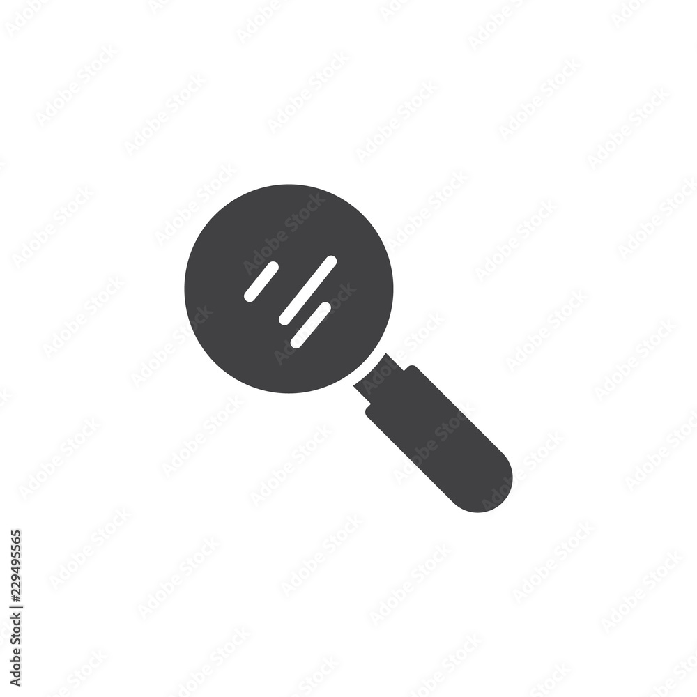 Magnifying glass vector icon. filled flat sign for mobile concept and web design. Magnifier simple solid icon. Symbol, logo illustration. Pixel perfect vector graphics Magnifying glass vector icon. filled flat sign for mobile concept and web design. Magnifier simple solid icon. Symbol, logo illustration. Pixel perfect vector graphics