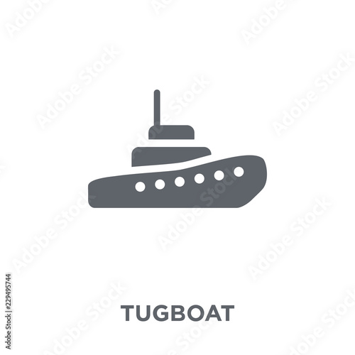 tugboat icon from Transportation collection.