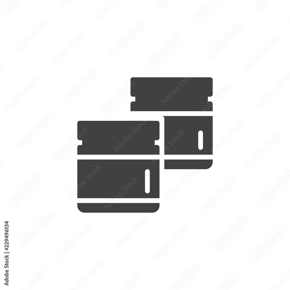 Evidence container vector icon. filled flat sign for mobile concept and web design. Forensics simple solid icon. Symbol, logo illustration. Pixel perfect vector graphics Evidence container vector icon. filled flat sign for mobile concept and web design. Forensics simple solid icon. Symbol, logo illustration. Pixel perfect vector graphics