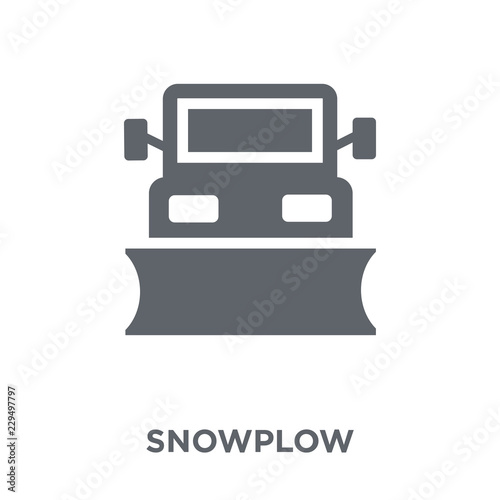 Snowplow icon from  collection.