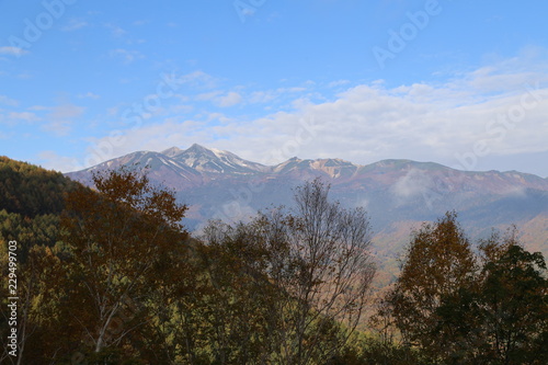 乗鞍高原の秋景色