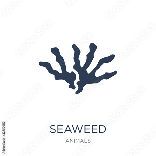 Seaweed icon. Trendy flat vector Seaweed icon on white background from animals collection