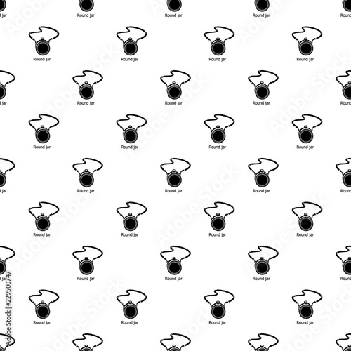 Flask pattern vector seamless repeating for any web design