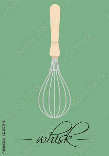 Flat style kitchen appliances.
