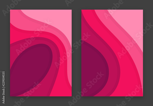 Trendy fluid design geometric background for party, banner, cover, print, promotion, greeting, ad, web page, header, landing, social media. A4 format size. Vector illustration