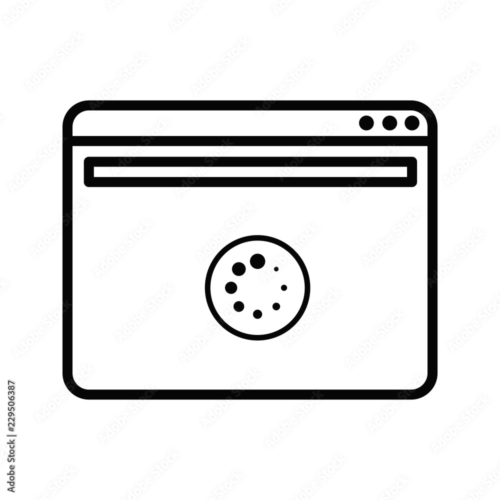 Loading vector icon Loading vector icon