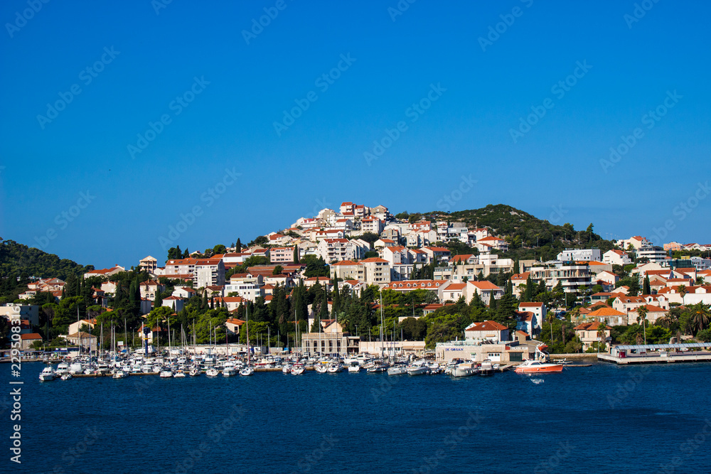 Ocean by Dubrovnic Town