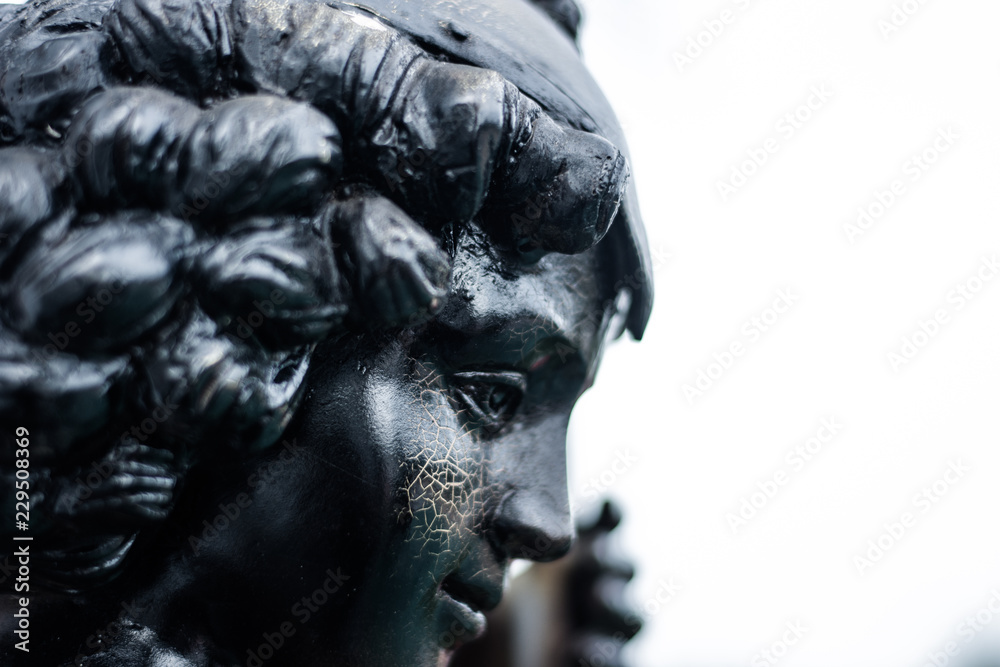 The statue of god