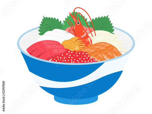 海鮮丼
