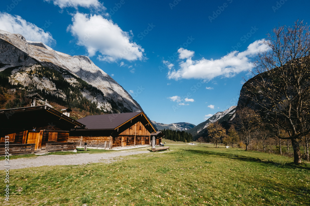 Karwendel mountains in Austria