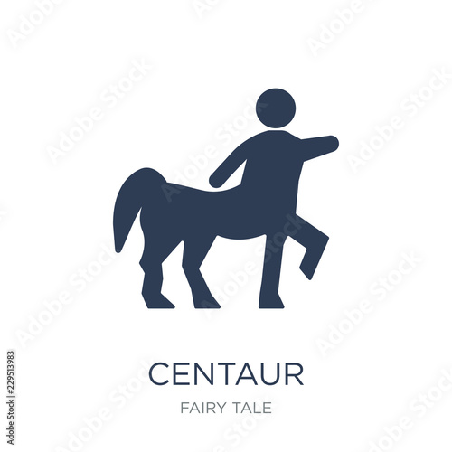 Centaur icon. Trendy flat vector Centaur icon on white background from Fairy Tale collection