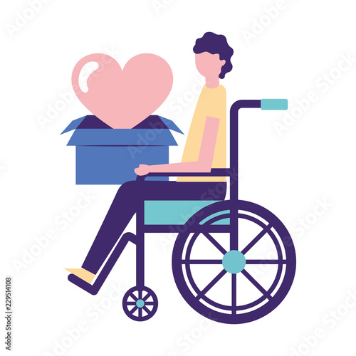volunteers help work