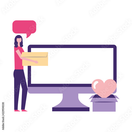volunteers help work