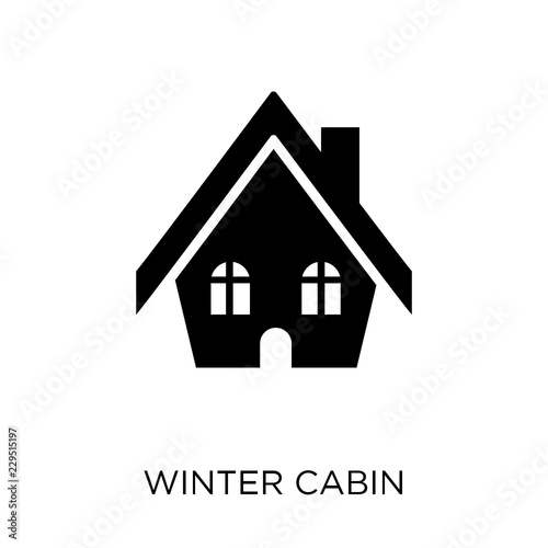 winter Cabin icon. winter Cabin symbol design from Winter collection.