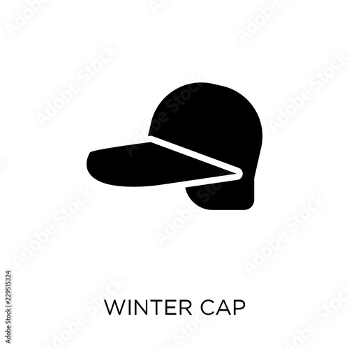 winter cap icon. winter cap symbol design from Winter collection.