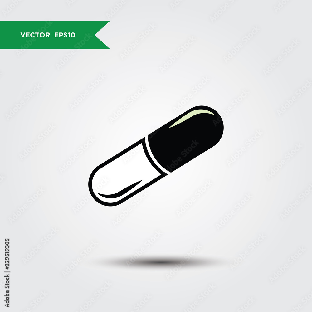 capsule logo icon design template vector capsule logo icon design template vector