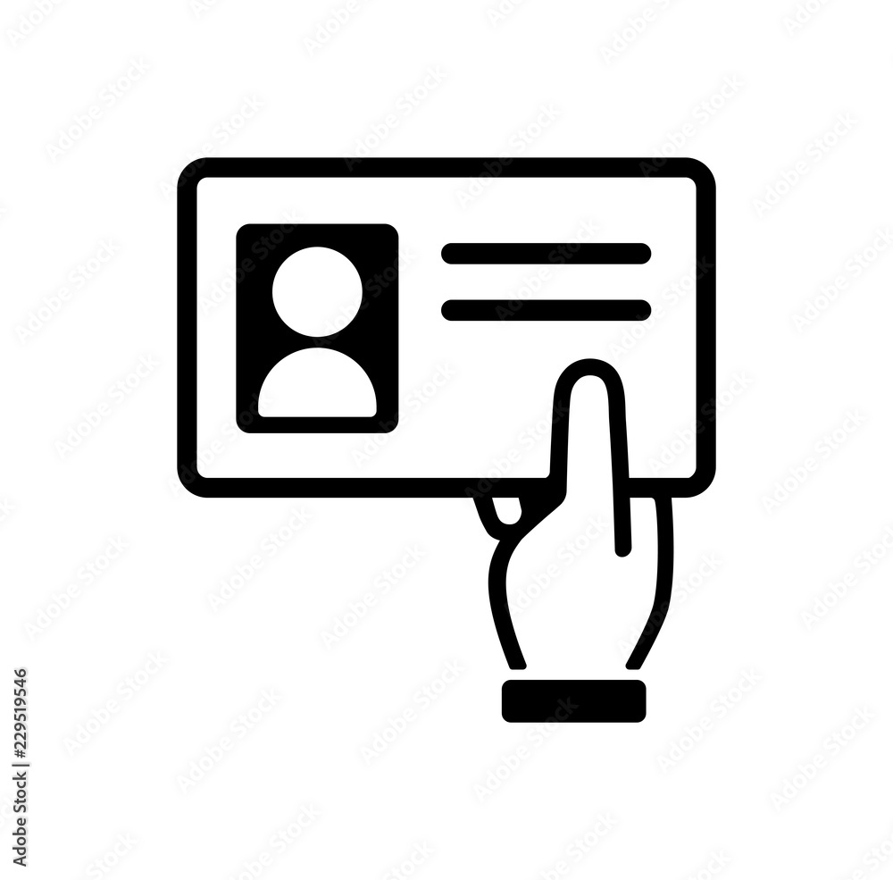 show-id-card-identification-card-driver-license-icon-stock-vector