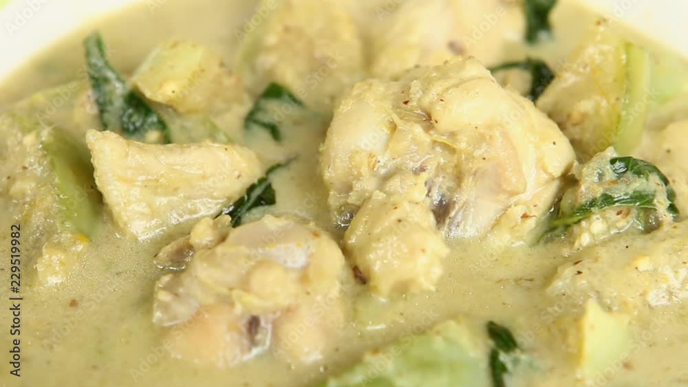 Thai green curry , Thai famous food Thai green curry , Thai famous food