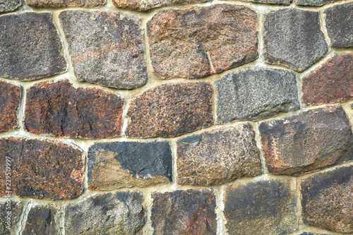 Medieval stone wall (background)