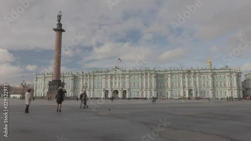 Time lapse. HD. Saint Petersburg Cinestyle profile