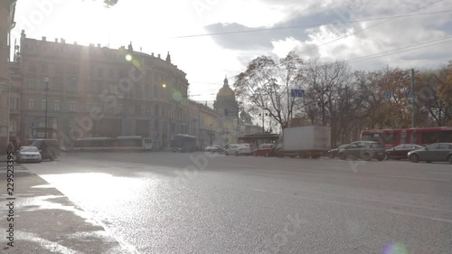 Time lapse. HD. Saint Petersburg Cinestyle profile