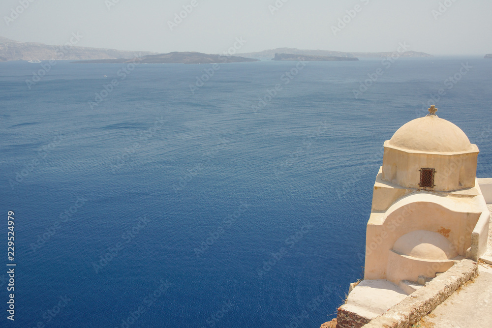 Charming views of Santorini