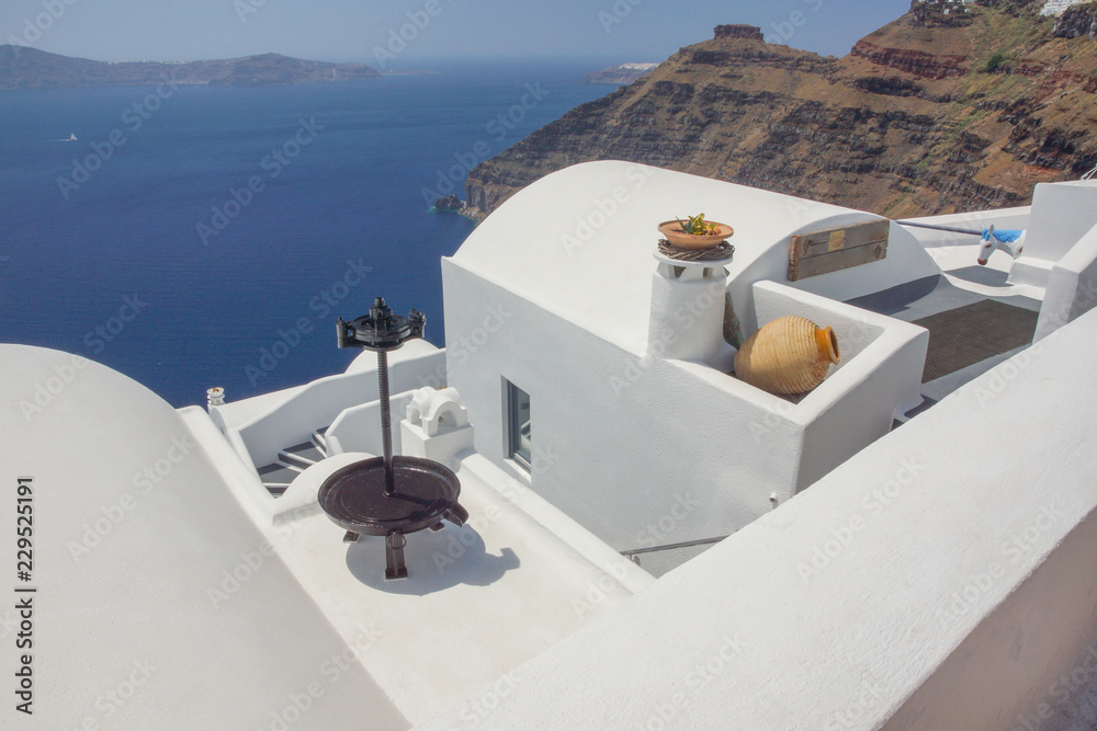 Fototapeta premium Charming views of Santorini