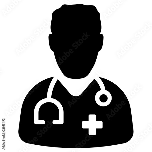 doctor vector icon
