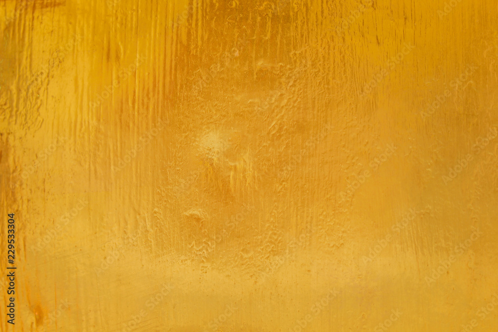Naklejka premium Gold wall texture patterns abstract background