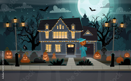 Halloween house