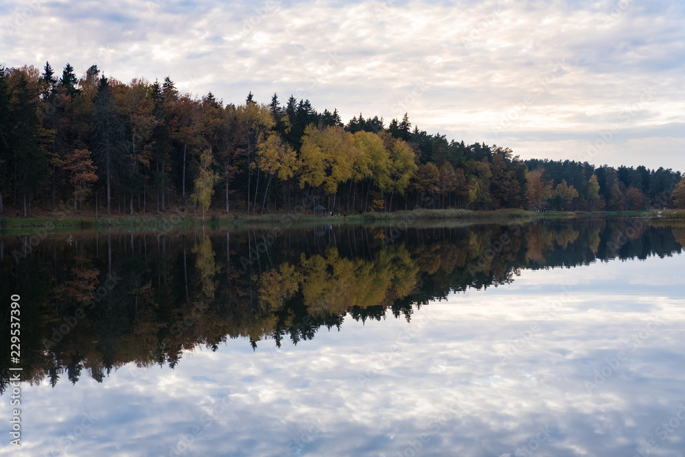 lake in autumn 