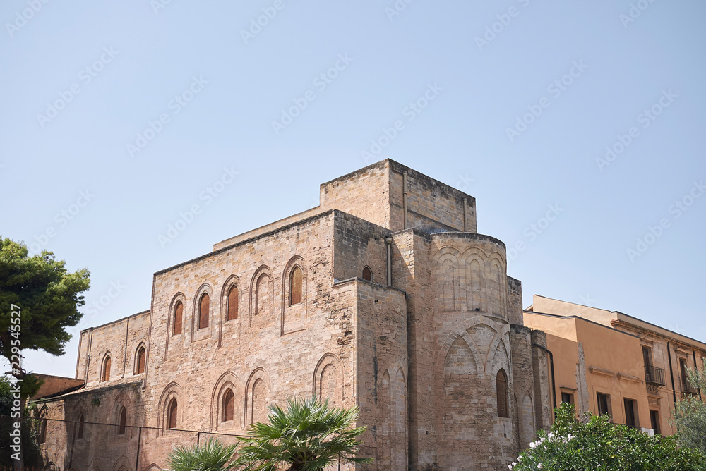 Palermo, Italy - September 06, 2018 : Santa Maria dello Spasimo church