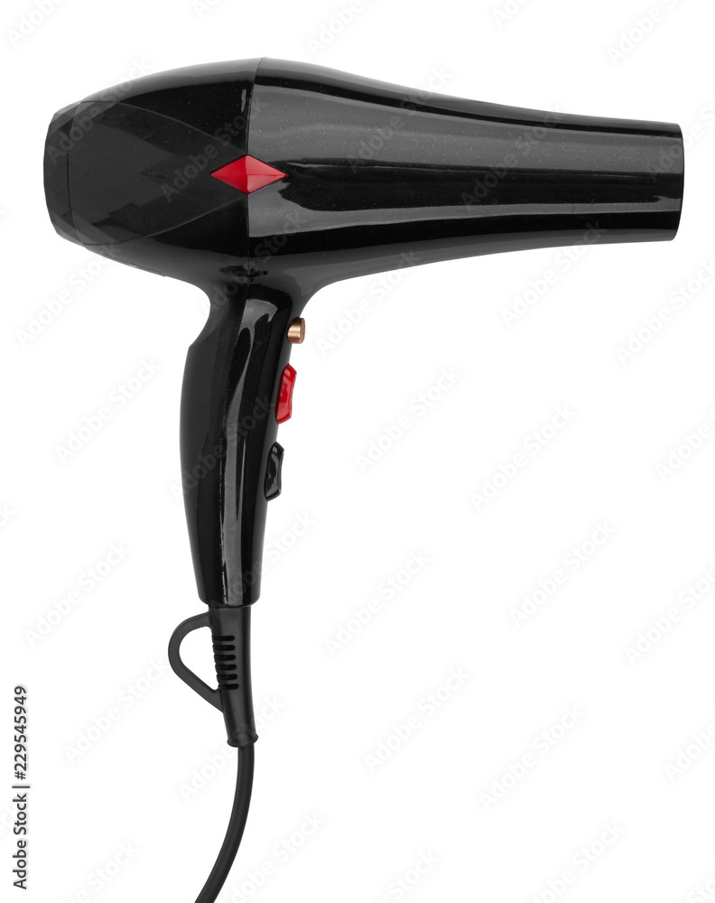 Hair dryer isolated Hair dryer isolated